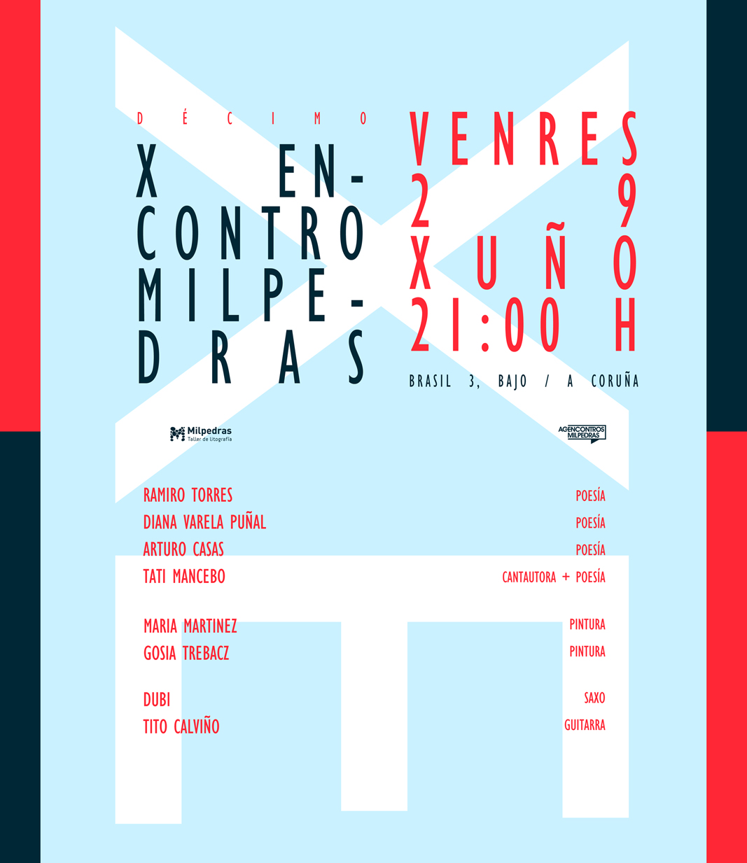 Cartel do X Encontro Milpedras